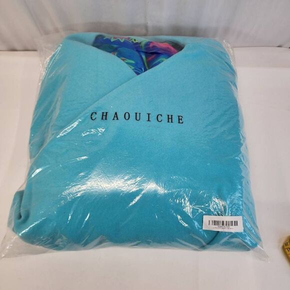 Chaouiche Western Blue Coat women's size Large - Picture 7 of 10